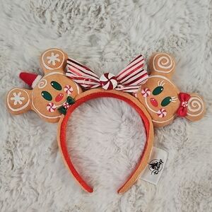 Gingerbread Mouse Ears Headband